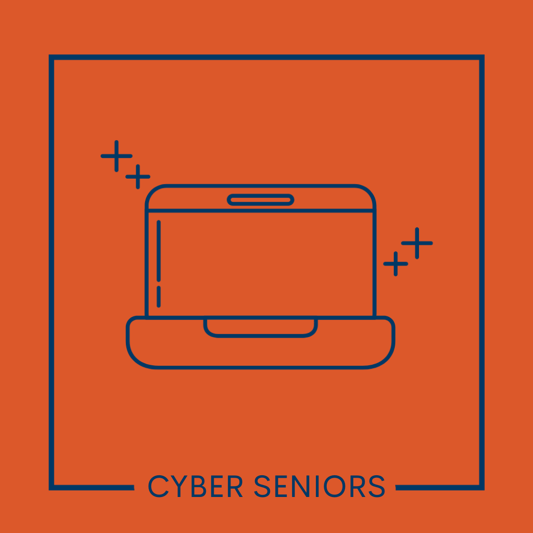 Cyber Seniors logo for Cyber Seniors class held at Dospace in Omaha